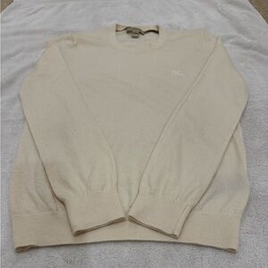 Burberry women's 100% cashmere sweater. Like new worn it twice